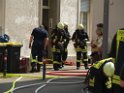 Kellerbrand mit Menschenrettung Koeln Brueck Hovenstr Olpenerstr P119